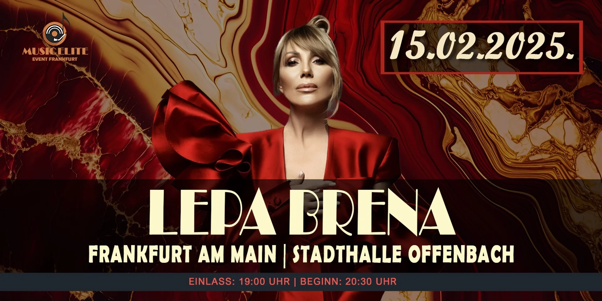 Lepa Brena / Stadthalle Offenbach